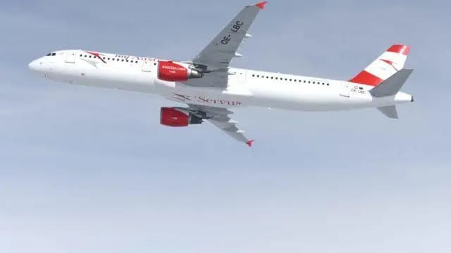 Самолет Austrian Airlines вернулся  в Швехат из-за задымления