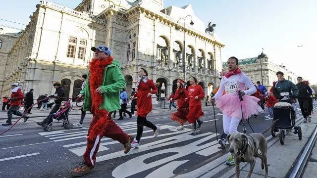 План перекрытия улиц в центре Вены на 31-е декабря