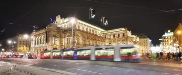 График работы общественного транспорта  в Вене в Новый год