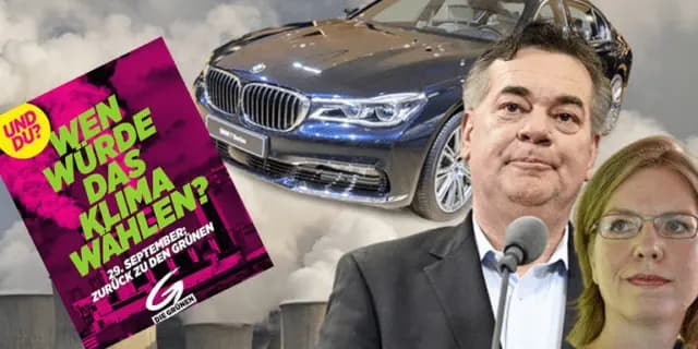 BMW с 394 л.с.  для Коглера и Ко.: смогут ли "зеленые" министры обойтись без автомобилей класса люкс?