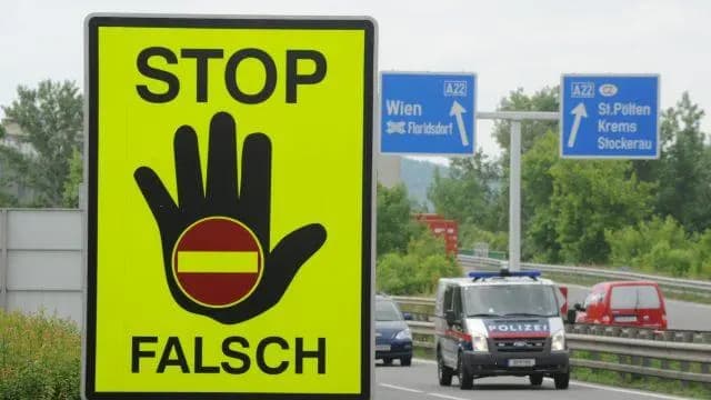 В Австрии в прошлом году значительно возросло количество водителей-призраков