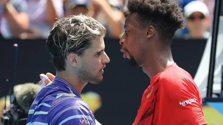 Австрийский теннисист Доминик Тим впервые вышел в 1/4 финала Australian Open