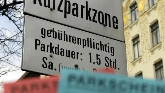 Краткосрочные парковочные зоны в отдельных городах Австрии снова стали платными