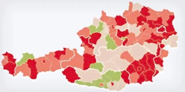 Эти районы Австрии полностью свободны от коронавируса уже в течение нескольких дней