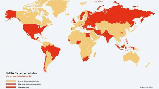 Правительство Австрии сегодня объявило о новых ограничениях на поездки за рубеж