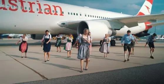 Это не шутка! Austrian Airlines завершила год под номером 1 в чартах