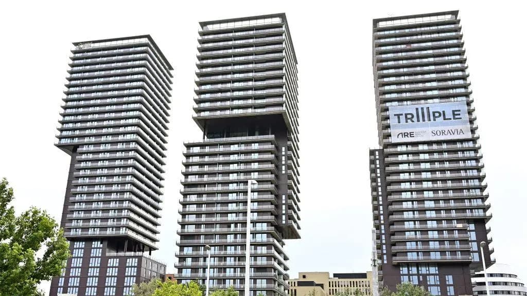 "TrIIIple Towers": лучший в мире небоскреб находится в Вене