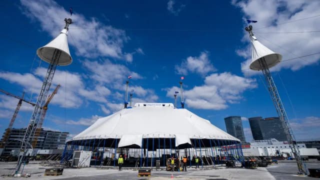 Cirque du Soleil с гастролями в Вене