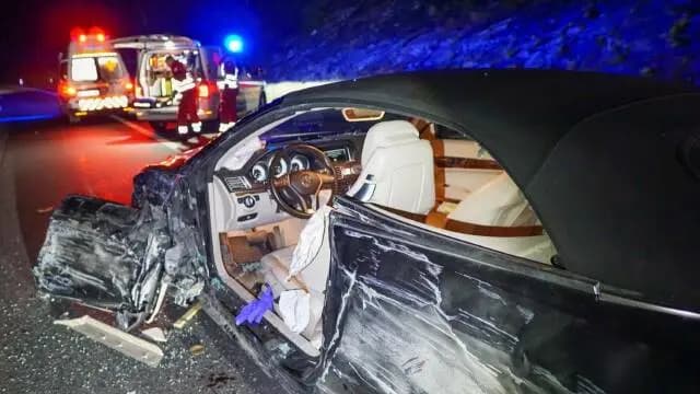 Пьяный водитель-призрак стал причиной серьезной аварии на автобане A2