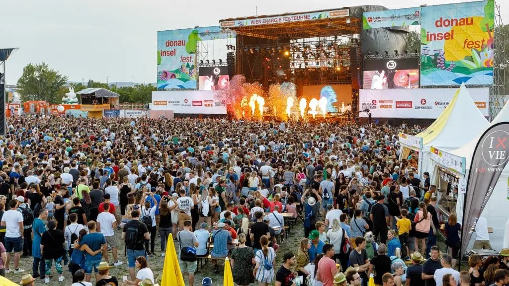 Теперь "красный" уровень опасности и для Donauinselfest