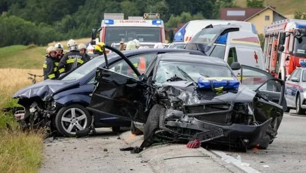 Ужасное ДТП в Верхней Австрии: двое погибших и несколько раненых