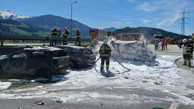 Жуткое ДТП в Штирии: водитель сгорел заживо в своем автомобиле