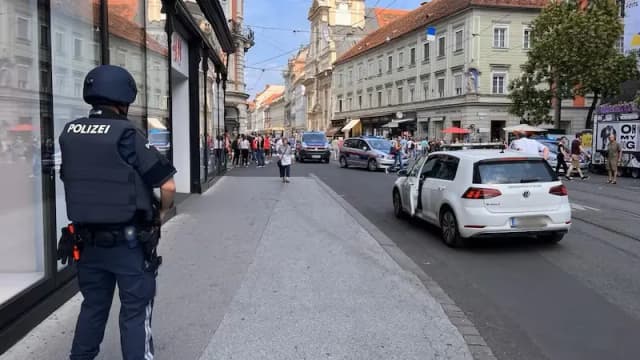 Детали полицейской операции в центре Граца: убийство и самоубийство