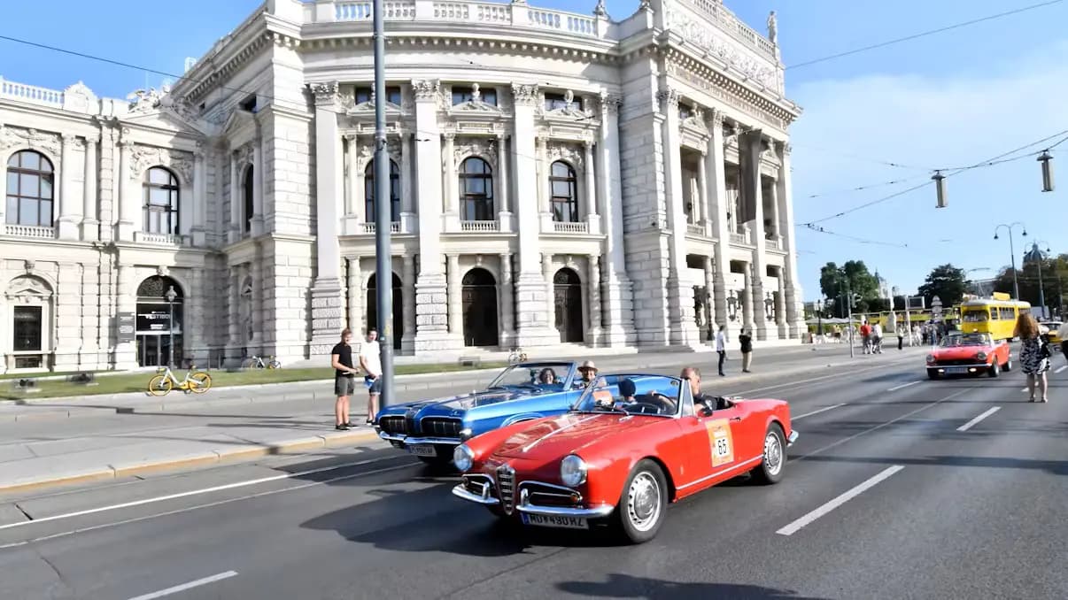 35. Vienna Classic Days: в эти выходные по Вене проедут 200 олдтаймеров