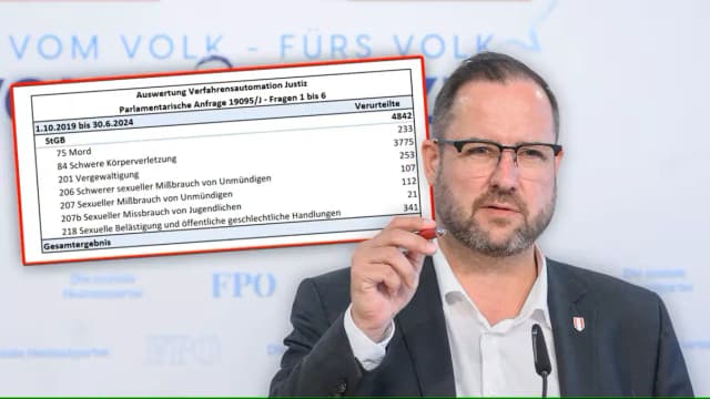 614 000 преступлений за 5 лет: FPÖ видит «проблему с иностранной преступностью"