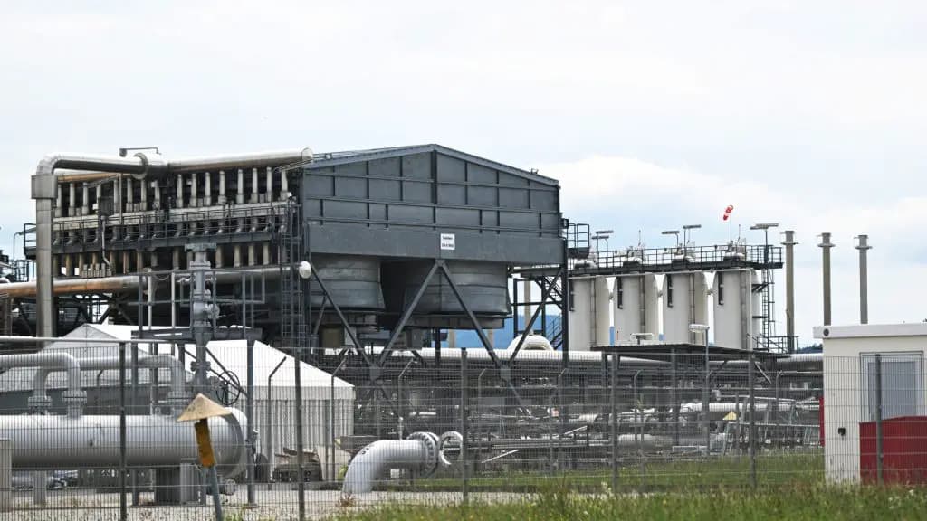 Газовые хранилища в Австрии заполнены лишь на половину