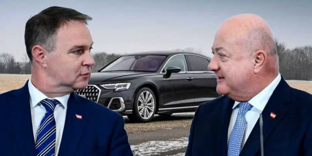 После Audi A8 Шеллхорна (NEOS): теперь и вице-канцлер Баблер (SPÖ) балует себя E-Audi