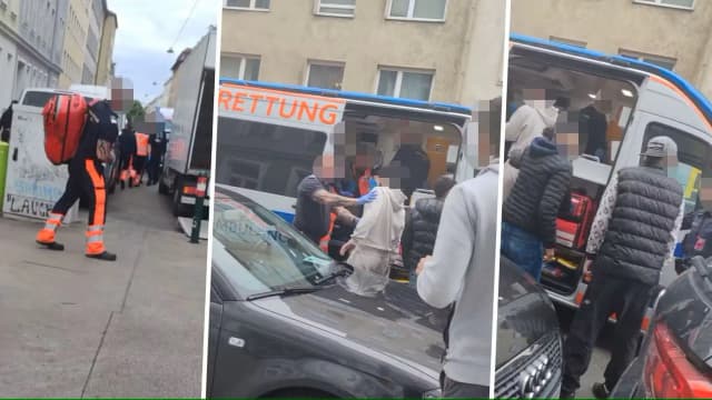 Неизвестный без причины атаковал прохожего ножом на площади Иппенплац