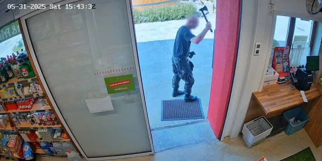 В Нижней Австрии полиция застрелила сумасшедшего с топором и ножом