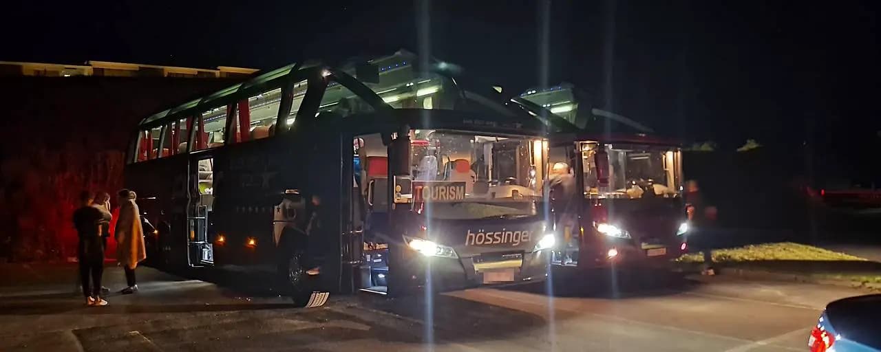 Под покровом ночи: украинские сироты покинули Бургенланд