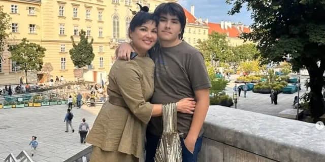 Оперная звезда Анна Нетребко показала, как вырос ее сын Тьяго