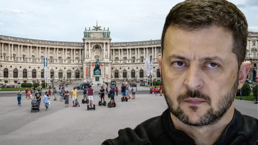 Визит Зеленского вызвал запрет на территорию и масштабную полицейскую операцию в Вене