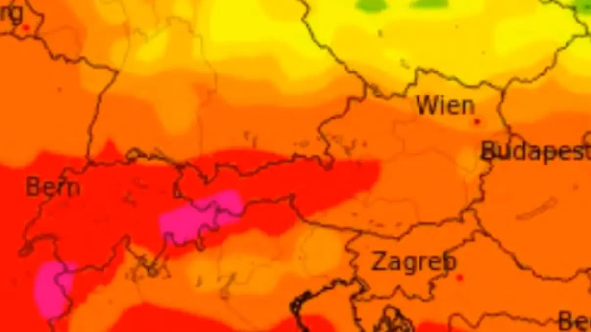 Волна жары приближается к Австрии — до 32 °C уже к середине недели!