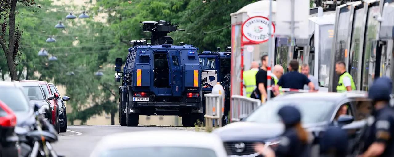 Стрельба по трамваю в Вене: задержан 36-летний мужчина