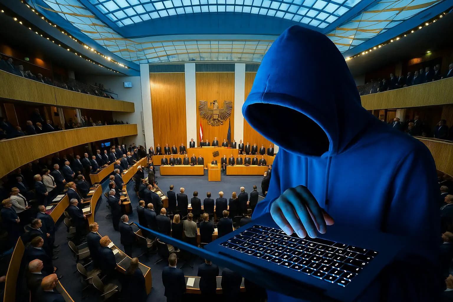 Блогер угрожает 105 депутатам Национального совета Австрии раскрытием интимной информации