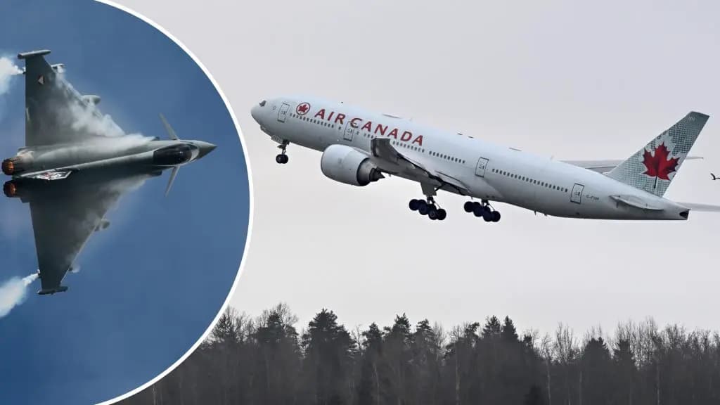 «Пропавший» над Австрией Boeing: австрийские Еврофайтеры подняты по тревоге!