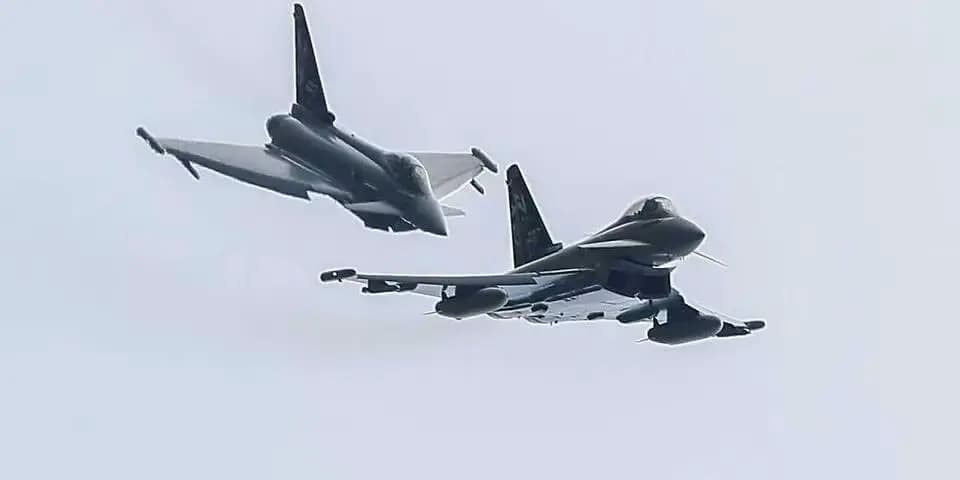 Воздушная тревога над Австрией: истребители Eurofighter дважды экстренно поднимались в воздух