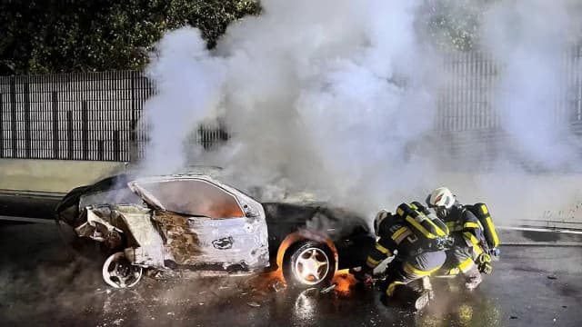 Огненная смерть на трассе A9: пьяный водитель убил двоих