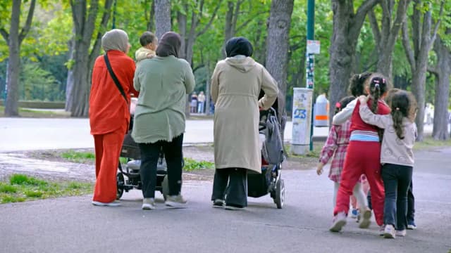 Новый случай в Вене опять вызвал переполох:  семья с 12 детьми на полном гособеспечении