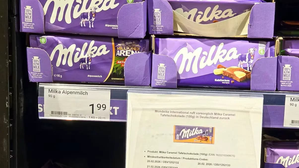 Опасные пластиковые частицы: Milka отзывает шоколад