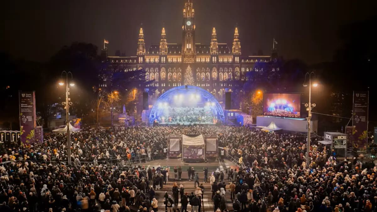 От Rathausplatz до Prater: как Вена отметит Новый год на восьми площадках