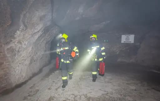 Пожарная тревога в пещере с двойной историей: инцидент в Зеегротте Хинтербрюль