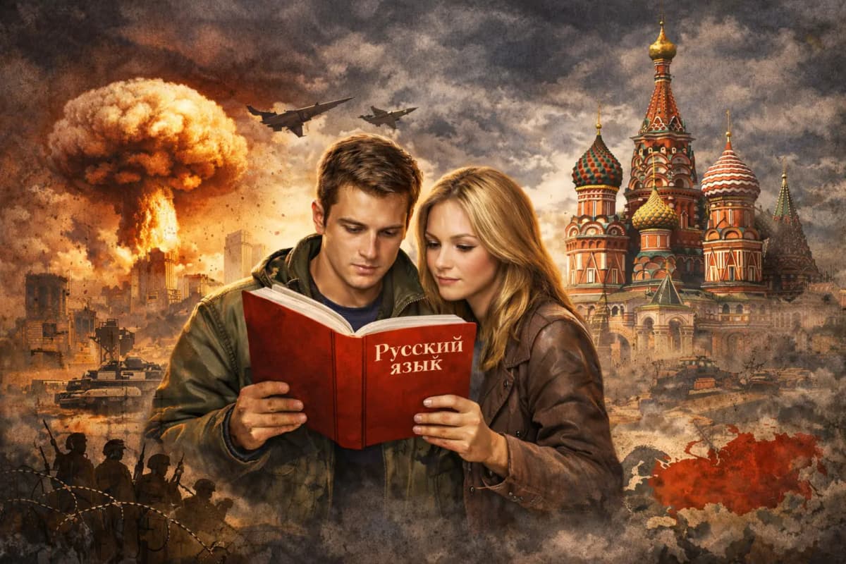 Между небом и землей: Ядерная война? Учите русский, пока не поздно!