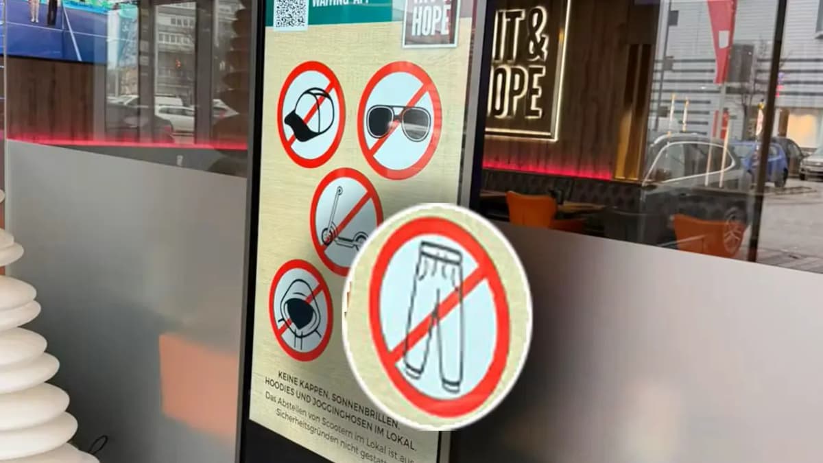 Венский бар борется за контроль над жизнями клиентов через контроль над их гардеробом