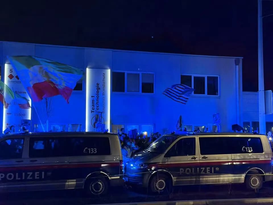 Массовая драка у исламского центра в Вене из-за войны в Иране: 9 пострадавших, 20 заявлений, двое задержанных