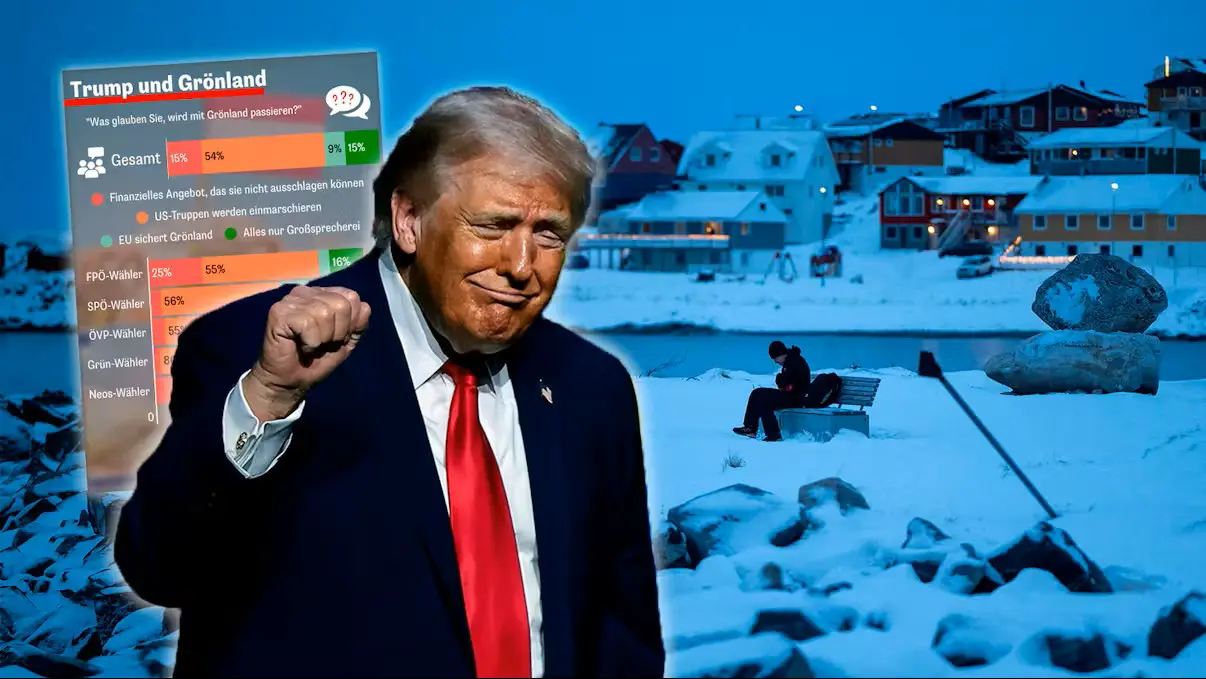 Почти 70% в Австрии верят, что Трамп может захватить Гренландию