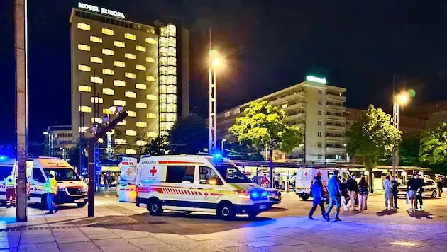 Украинцы избили двоих мужчин у вокзала Зальцбурга — причина в наркотиках