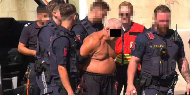 Погоня со стрельбой в Вене: полиция остановила лихача на Audi после серии ДТП