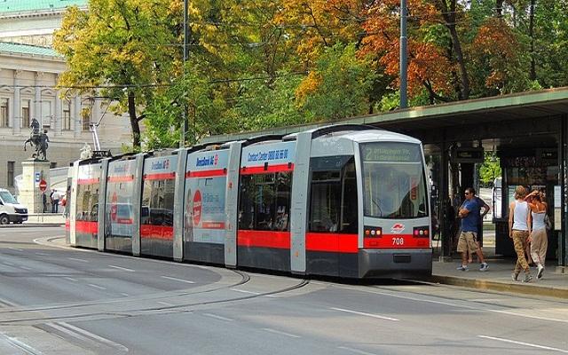 Строительные работы на трамвайных путях в Вене подходят к концу