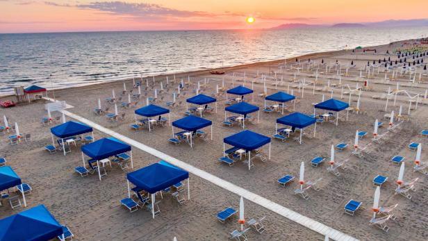 Отдых в Италии: австрийцы могут забронировать место на пляже через мобильное приложение