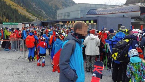 Скандал на открытии горнолыжного сезона в Тироле