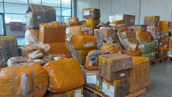 В Швехате изъяты тонны поддельных товаров, замаскированых под поставку помощи на Украину
