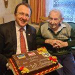 Старейшему мужчине Австрии исполнилось 109 лет