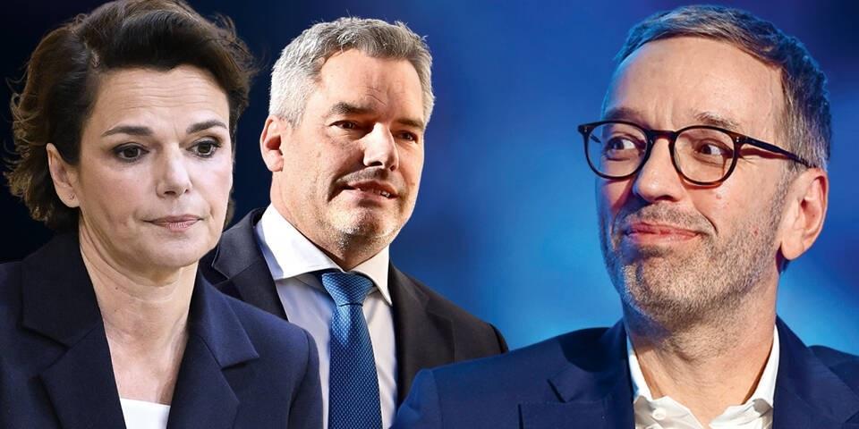 Политический рейтинг: FPÖ выигрывает дуэль за первое место