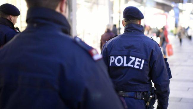 Полицейское задержание: пьяные британцы помочились в офисном здании в центре Вены