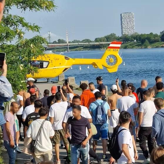 Полиция, катера, вертолеты — масштабная операция на Дунайском острове